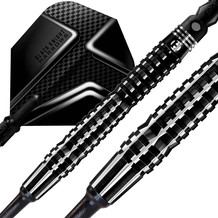 - - Harrows - Black Knight - - 20g Softdarts – Bild 4