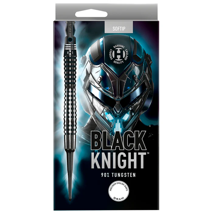 - - Harrows - Black Knight - - 20g Softdarts – Bild 5