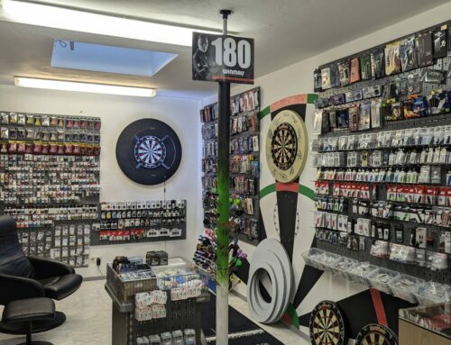 Unser Dartshop im Dartsportförderzentrum Augsburg – Klein, fein und für dich da!